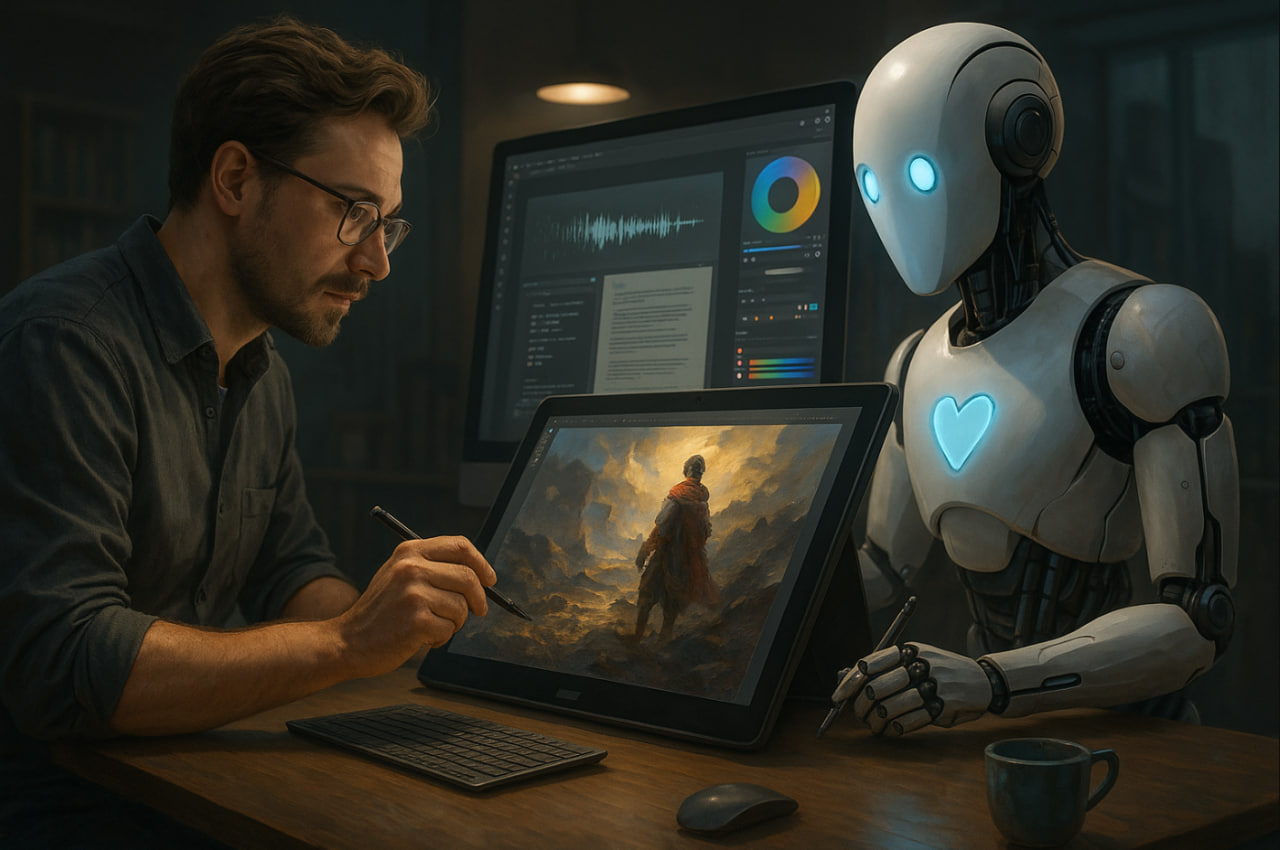 AI dan Kreativitas Manusia: Kolaborasi atau Kompetisi?