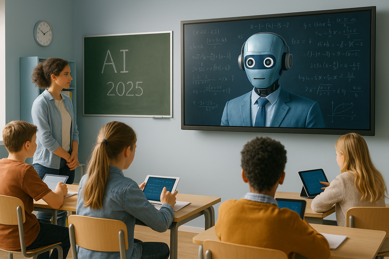 AI dalam Dunia Pendidikan 2025: Guru Digital dan Pembelajaran Adaptif