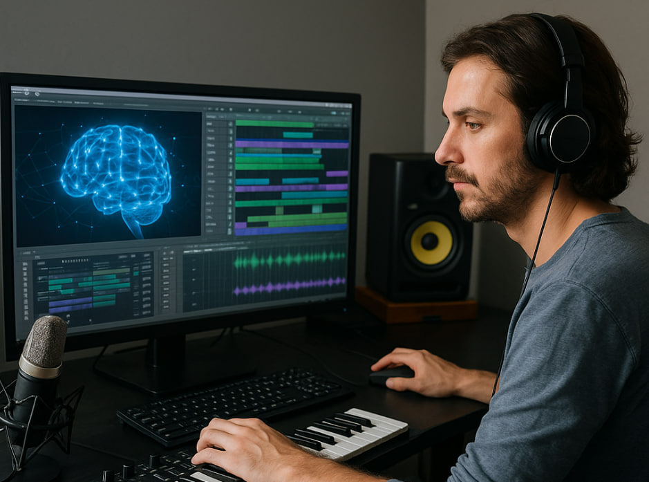 AI dalam Musik 2025: Kolaborator Kreatif dan Revolusi Industri Musik