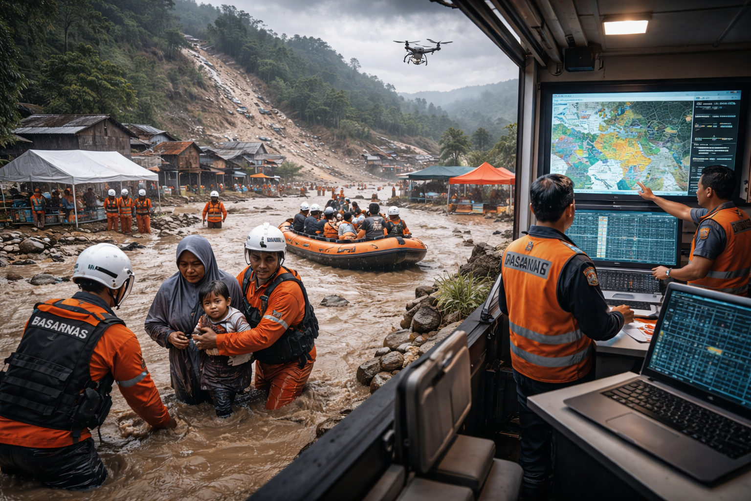 Bencana Indonesia 2025: Ancaman Alam, Kesiapsiagaan, dan Peran Teknologi