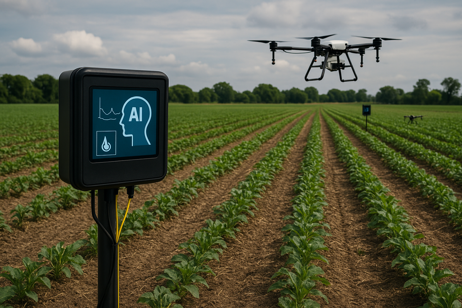 AI Pertanian 2025: Smart Farming & Ketahanan Pangan di Era Digital